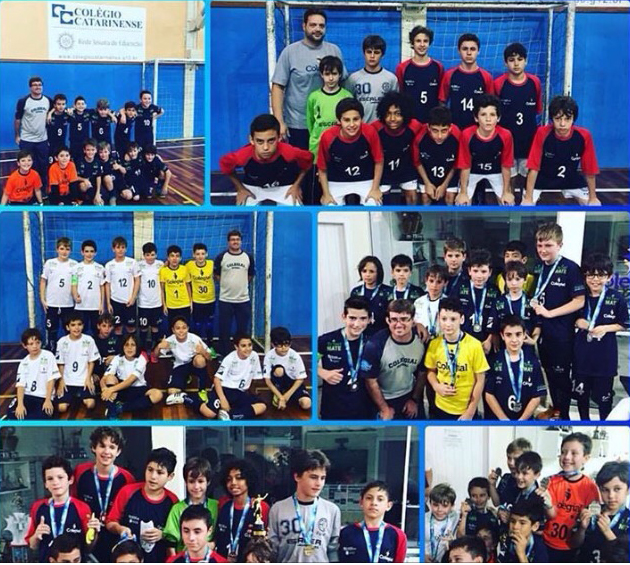 Futsal masculino garante classificação à final do turno do Catarinense  Sub-18