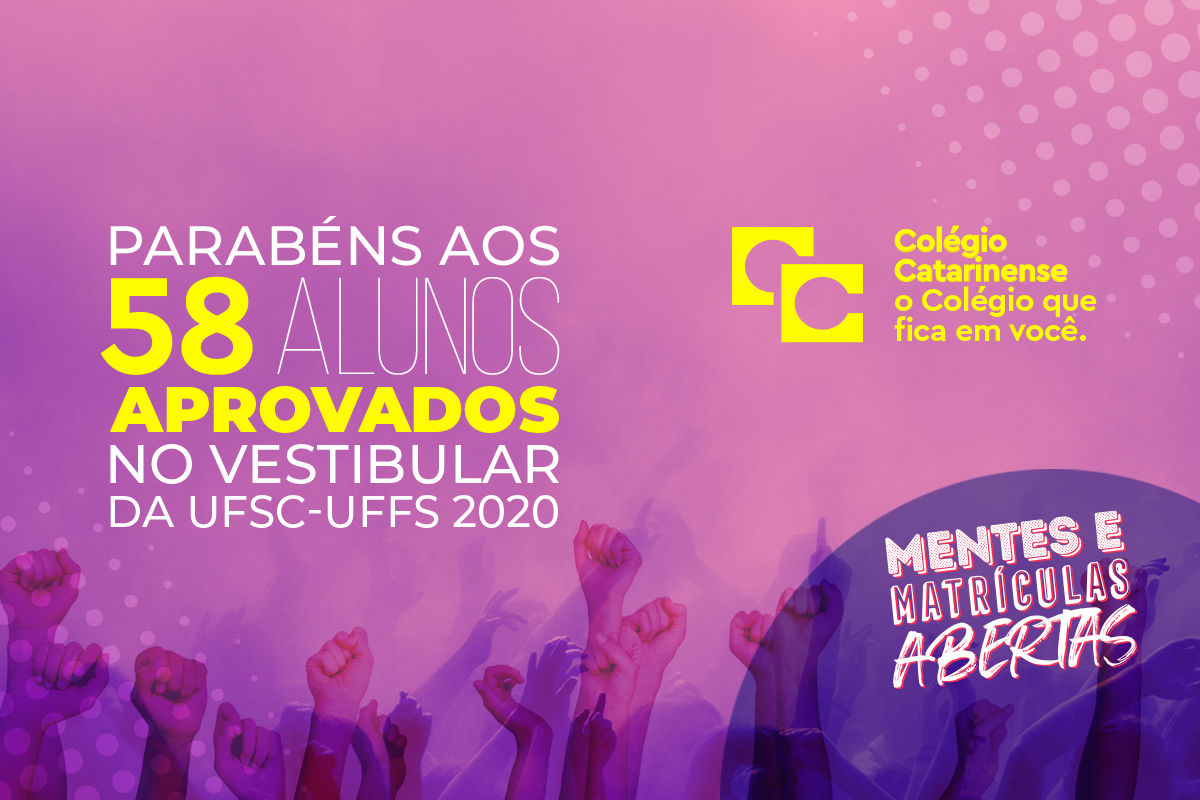 Relação De Aprovados No Vestibular Da Ufsc Uffs 2020 Colégio Catarinense