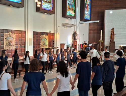 Semana da Alegria proporcionou momentos de espiritualidade para estudantes do 6º ano ao Novo Ensino Médio