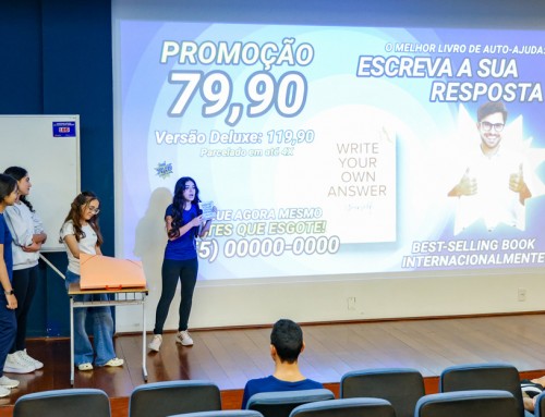 Alunos do 9º ano “vendem o impossível” em projeto interdisciplinar